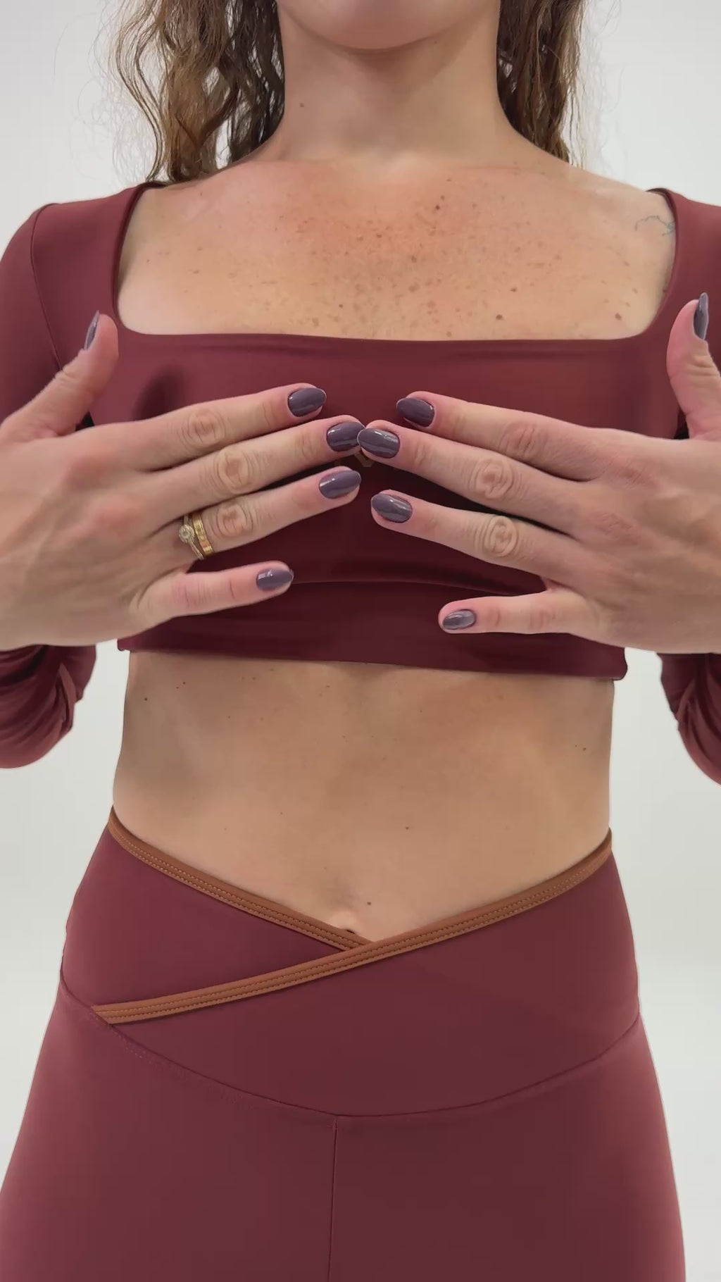 Top Move Drop Madder Brown