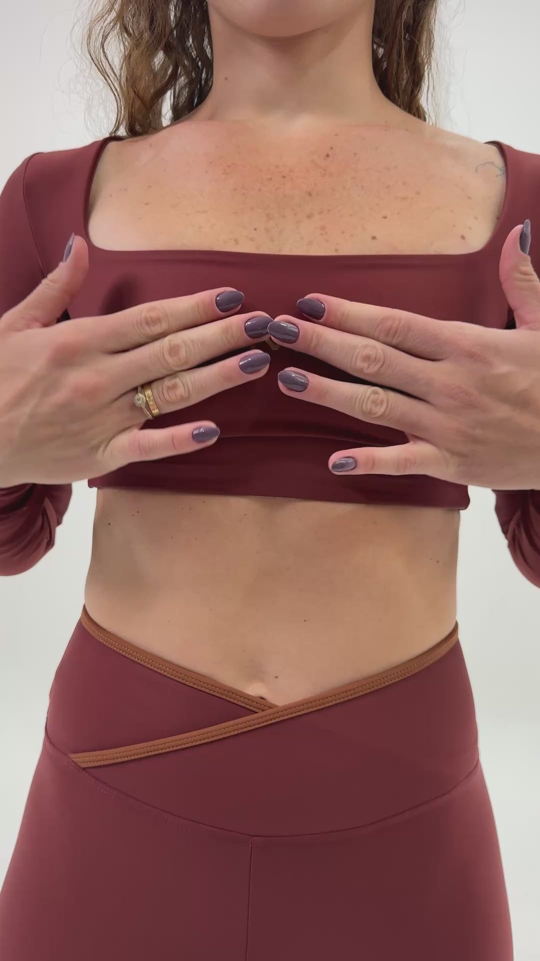 Top Move Drop Madder Brown